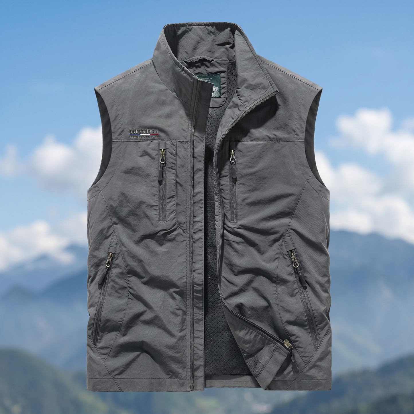 TrailForge™ Oddychająca Kamizelka Outdoorowa