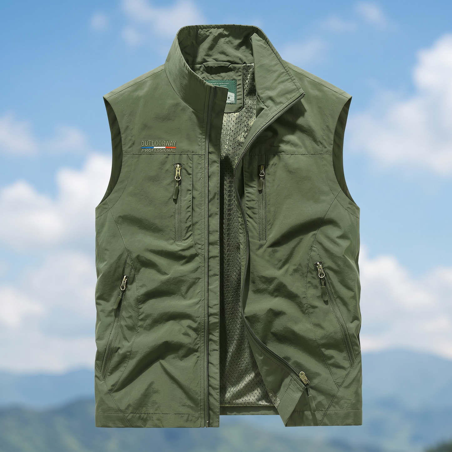 TrailForge™ Oddychająca Kamizelka Outdoorowa
